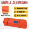 Mytee Products 20 ft Orange Polyester Endless Round Sling 40000 LBS Vertical Capacity | 32000 LBS Choker | 80000 LBS Basket | Heavy Duty Endless Sling for Wrecker Recovery, Lifting & Towing view 3