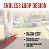 Mytee Products 20 ft Orange Polyester Endless Round Sling 40000 LBS Vertical Capacity | 32000 LBS Choker | 80000 LBS Basket | Heavy Duty Endless Sling for Wrecker Recovery, Lifting & Towing view 4