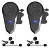 Dgakcvb Motorcycle Bluetooth Headset, BT-S3 Bluetooth 5.0 1000M Helmet Intercom Headset up to 3 Riders for Ski/ATV/Dirt Bike/Racing/Climbing(Dual) view 1