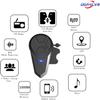 Dgakcvb Motorcycle Bluetooth Headset, BT-S3 Bluetooth 5.0 1000M Helmet Intercom Headset up to 3 Riders for Ski/ATV/Dirt Bike/Racing/Climbing(Dual) view 4