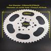 DONSP1986 High Performance Multi-Functional 56 Teeth Chain Driving Sprocket with 3/6/9 Pattern for 415/415H Chain-Gas Motorized Bicycle view 2