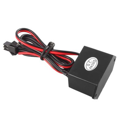 Electroluminescent Wire, Neon Light Glowing 5M Meters 12V DC to 120V AC Inverter EL Lamp Wire Electroluminescent Black