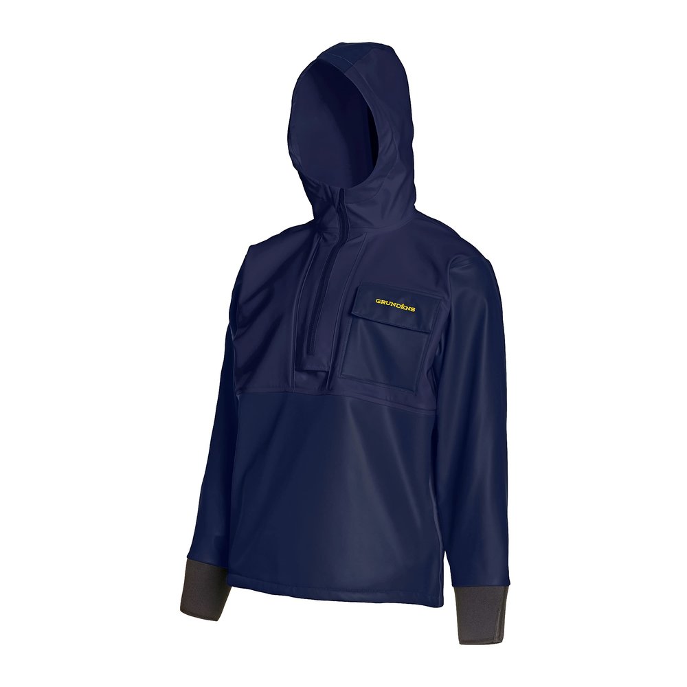 Grundns Neptune Thermo Anorak Jacket, Navy - Medium