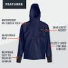 Grundns Neptune Thermo Anorak Jacket, Navy - Medium view 3