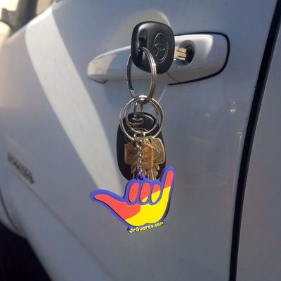 Jr Guards.com Shaka Key Chain