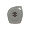 SEGADEN Silicone Cover Protector Case Holder Skin Jacket Compatible with Suzuki 2 Button Remote Key Fob CV4545 Gray view 2