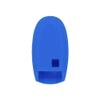 SEGADEN Silicone Cover Protector Case Holder Skin Jacket Compatible with SUZUKI 2 Button Remote Key Fob CV4543 Deep Blue view 2