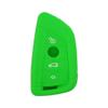 SEGADEN Silicone Cover Protector Case Holder Skin Jacket Compatible with BMW X1 X3 X4 X5 X6 4 Button Smart Remote Key Fob CV4907 Light Green view 1