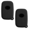 KeyGuardz Keyless Entry Remote Car Smart Key Fob Outer Shell Cover Protective Case for ES GS is LS (Pack of 2) view 2