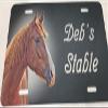 Horse Personalized Custom License Vanity Plate Free Engraved Auto Car Tag License Plate Beautifully Designed and Specially Made view 2