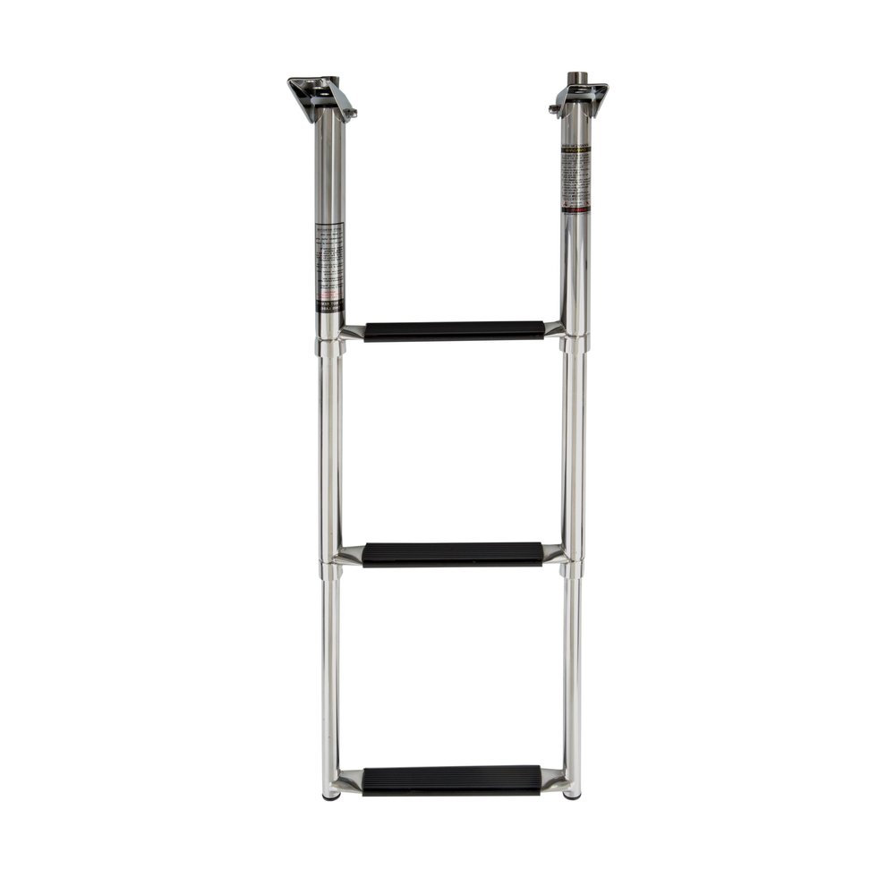 Whitecap S-1852 Three-Step 90 Telescoping Ladder