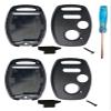 3 Buttons Key Fob Shell Case Fit for Honda Civic CR-V Crosstour Fit Pilot CR-Z Odyssey Accord Replacement Keyless Entry Remote Control Car Key Fob Cover view 1