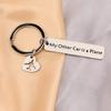 QIIER My Other Car is a Plane Airplane Keychain Aviation Gift Traveling Jewelry Aviator Gift Pilot Flight Attendant Gift view 3