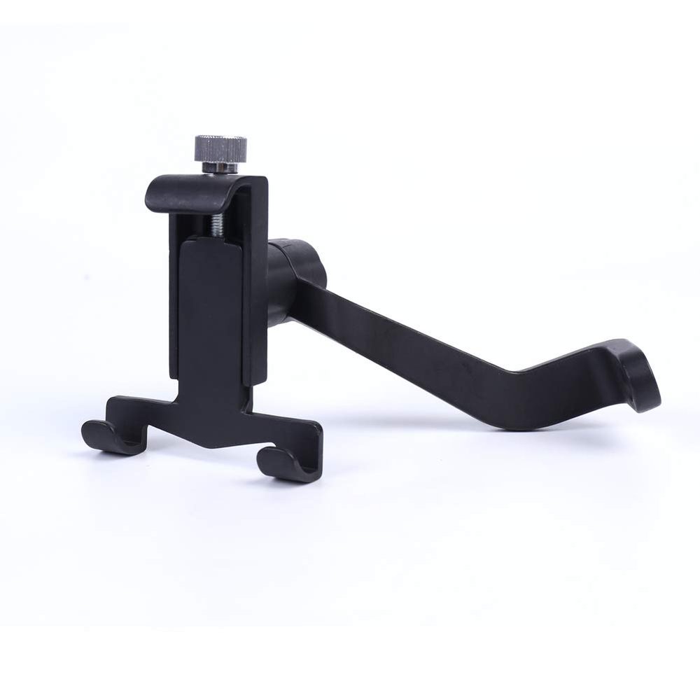 Kintoun Anti Shake and Stable Cradle Clamp Holder 360 Rotation Bike Motorcycle Stroller Scooter Secure for iPhone Android Cell Moble Phones - Black