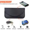 Faraday Key Fob Protector (2 Pack), Premium Faraday Bag/Pouch, Car Key Signal Blocker, Signal Blocking Bag for Cell Phone Privacy P (Black) view 3