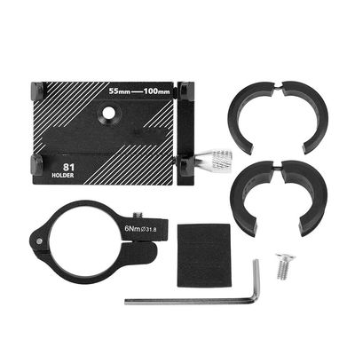 Dioche Bike Phone Mount, Universal Phone Mount Aluminum Alloy Road Bike Handlebar Holder Support Bracket Compatible with 3.5''-6.2'' Phone