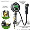 CycloSpirit Digital Bicycle Tire Inflator Gauge with Auto-Select Valve Type - Presta and Schrader Air Compressor Tool view 2