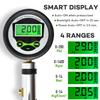 CycloSpirit Digital Bicycle Tire Inflator Gauge with Auto-Select Valve Type - Presta and Schrader Air Compressor Tool view 3