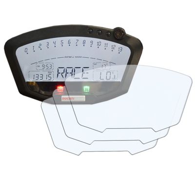 Speedo Angels Dashboard Screen Protector compatible with 848/1098/1198 (2008+) - 3 x Ultra Clear