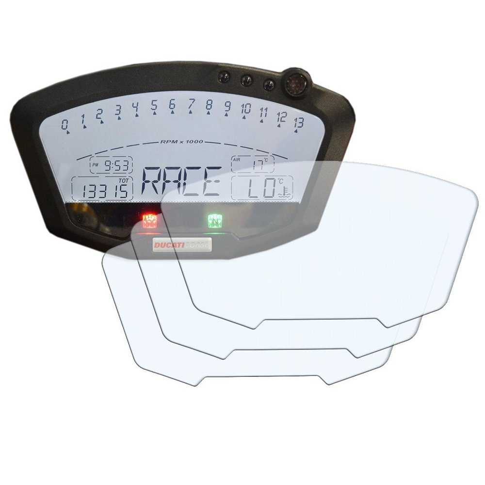 Speedo Angels Dashboard Screen Protector compatible with 848/1098/1198 (2008+) - 3 x Ultra Clear