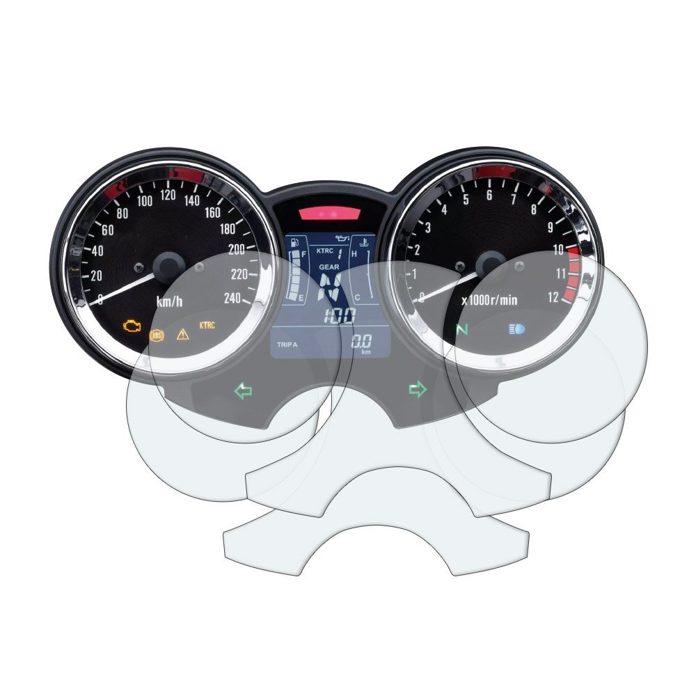 Speedo Angels Dashboard Screen Protector compatible with Z900RS (2017+) - 2 x Ultra Clear