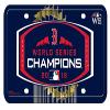 Red Sox 2018 World Series Champions Metal License Plate Tag Sign view 1