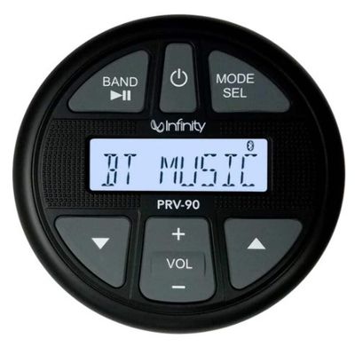 Infinity PRV90 AM/FM/BT/USB Gauge Style Stereo