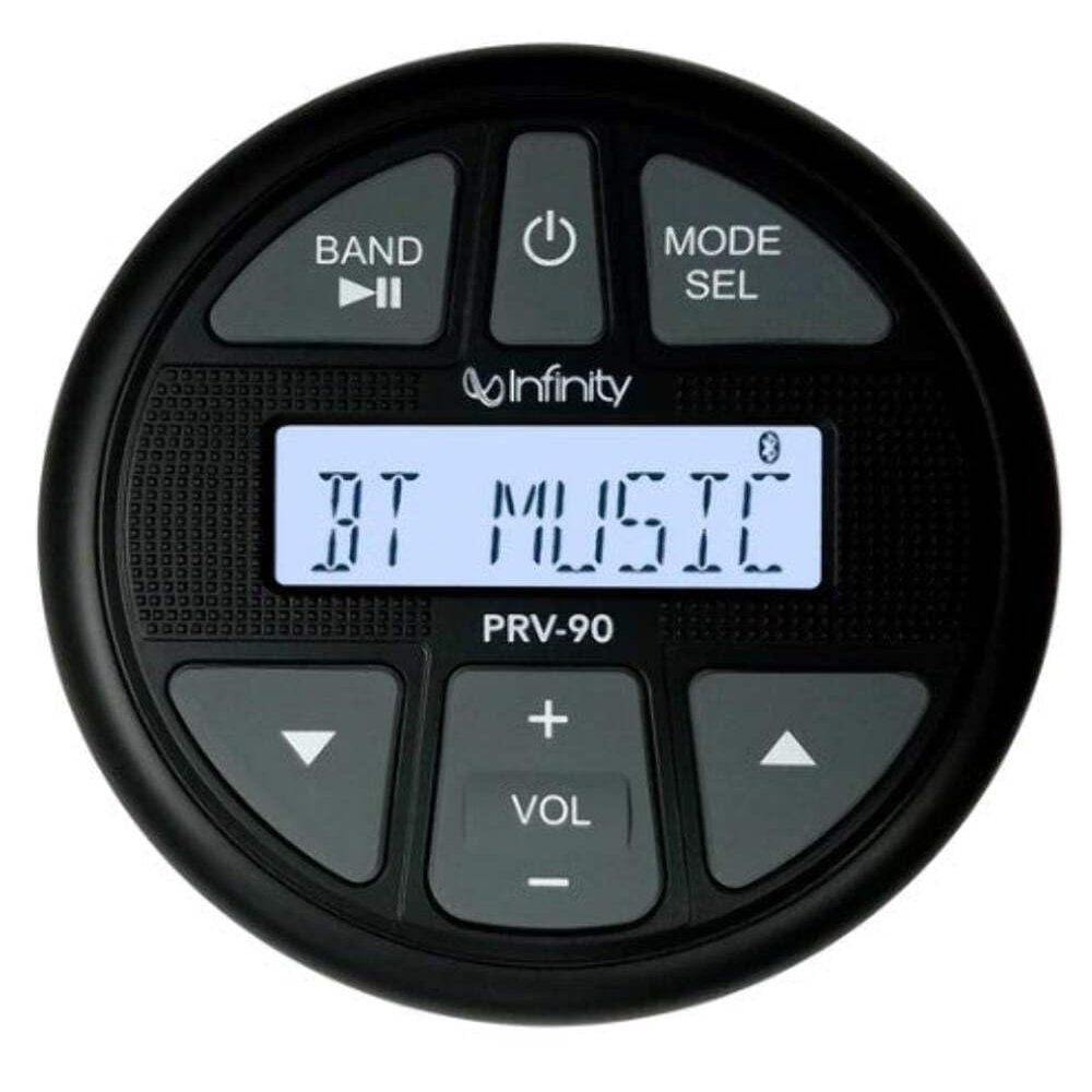Infinity PRV90 AM/FM/BT/USB Gauge Style Stereo