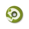 KustomCaps Talking Skull 1 1/8" Bicycle Headset Cap (Lime Green) view 1