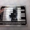 Decal USA Made and Sold in the USA! Semi Car Hauler Trailer ID Plate Serial Model VIN # Custom Engraved Message me with Your info view 4