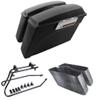 XFMT Hard Saddlebags Saddle Bag & Conversion Brackets For Harley Softail FatBoy 86-13 view 1