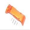GPM For Traxxas E-Revo 2.0 VXL Brushless (86086-4) Upgrade Parts Aluminum Rear Skid Plate - 1Pc Set Orange view 1