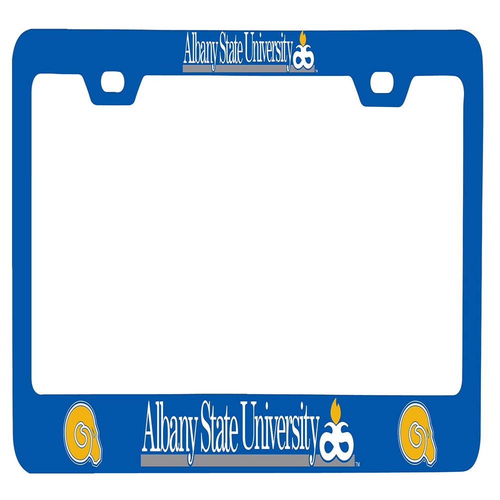 R and R Imports Albany State University License Plate Frame Officially Licensed Collegiate Product