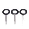 3 Pcs Wire Terminal Removal Tool Set Electrical Terminal Remover Auto Car Plug Terminal Pin Removal Tool Kit Wire Connector Puller(Plastic Handle) view 2