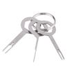 3 Pcs Wire Terminal Removal Tool Set Electrical Terminal Remover Auto Car Plug Terminal Pin Removal Tool Kit Wire Connector Puller(Metal Handle) view 1