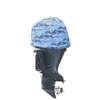 OUTERENVY Blue Digital Camo Outboard Motor Cover for Yam 2.8 F150-200HP 2014-Present (Side Vents) | Made in USA to Stay on While You Run! | 106E view 1