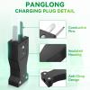 Panglong Golf Carts Crow Foot 2 Prong Charger Plug, 36V Golf Cart Club Car Charger Plug Replacement, Suitable for Yamaha and Club Car (36 Volt) view 2
