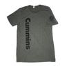 Cummins Dodge Diesel Truck Shirt t Short tee Trucker Gear 4X4 Light Gray Medium view 1