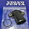 Volvo Penta Hose connector 40005192 and O-ring 990899 Fits DPH DPI DPR Genuine OEM view 1