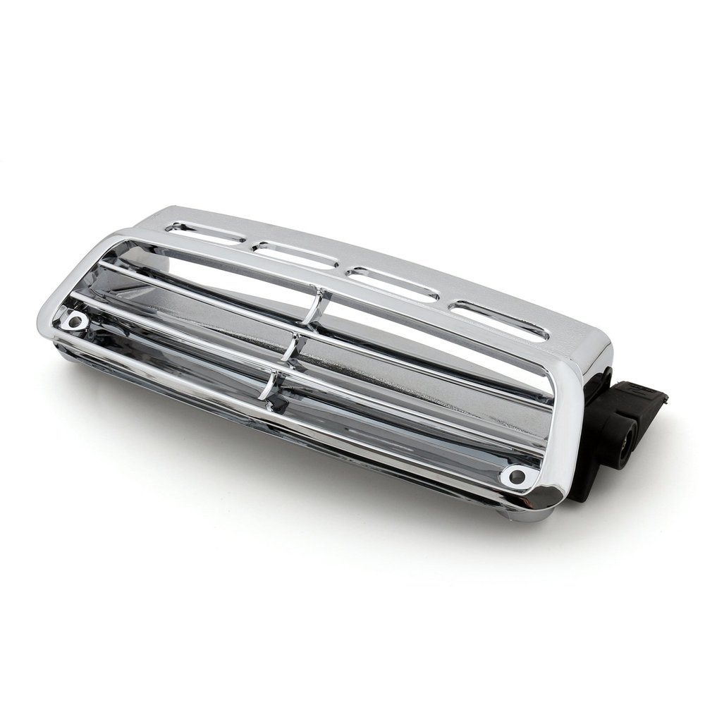 Artudatech Chrome Windscreen Windshield Vent for Honda Goldwing 1800 GL1800 2001-2016