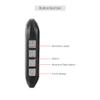 EASYGUARD EC201-M9 2 Way Car Alarm System with 1.73 inch Big LCD Pager Display Remote Starter Turbo Timer Mode Shock Warning DC12V view 2