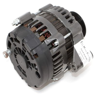 ELM Products Compatible with Pleasurecraft 12V 95-AMP 2" Mounting Foot 6-Groove 65mm Serpentine Pulley, Replaces PCM # RA097009