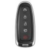 KeylessOption Key Fob Replacement for 2011 2012 2013 2014 2015 2016 2017 2018 2019 2020 Ford Escape Explorer Focus Taurus Lincoln Navigator MKX Remote, 5-Button M3N5WY8609, Locksmith Required view 1