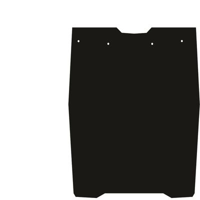 Snow Flap Compatible with Ski-Doo Rev XM/XS Chassis 2013-2017 Snowmobile Part# 10-15043