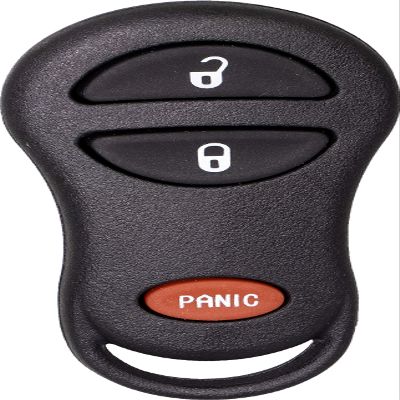 APDTY 141467 Keyless Entry Remote Transmitter Key Fob Fits 1999-2000 Durango or Dakota 1999-2003 Dodge Ram 1500 2500 3500 Pickup (Replaces 3-Button; Replaces 56045497AB, 56045497A, 56045497AA)