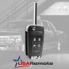 fits 2011 2012 2013 2014 2015 Chevrolet Volt Flip Key Fob Keyless Entry Remote (22923862, 22737521) view 2