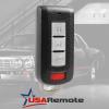fits 2008-2016 Mitsubishi Outlander & Lancer Smart Key Fob Keyless Entry Remote (OUC644M-KEY-N) view 2