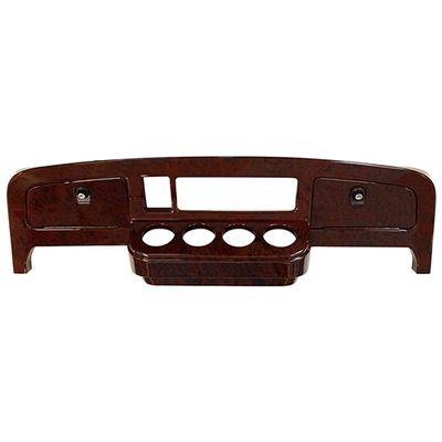 Red Hawk DASH-0010 Dash Compatible with/Replacement for E-Z-GO TXT 2014 and Newer 2-13/16" Cup Holder ID, Finish Dark Woodgrain Golf Carts