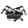 LED Bumper Fog Lamp Driving Light for Toyota Land Cruiser Prado FJ150 2018 /1Set w/Led Bulb + Wire + Switch + Bracket + Bezel HUAHEE_AP0409 view 1