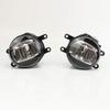 LED Bumper Fog Lamp Driving Light for Toyota Land Cruiser Prado FJ150 2018 /1Set w/Led Bulb + Wire + Switch + Bracket + Bezel HUAHEE_AP0409 view 3